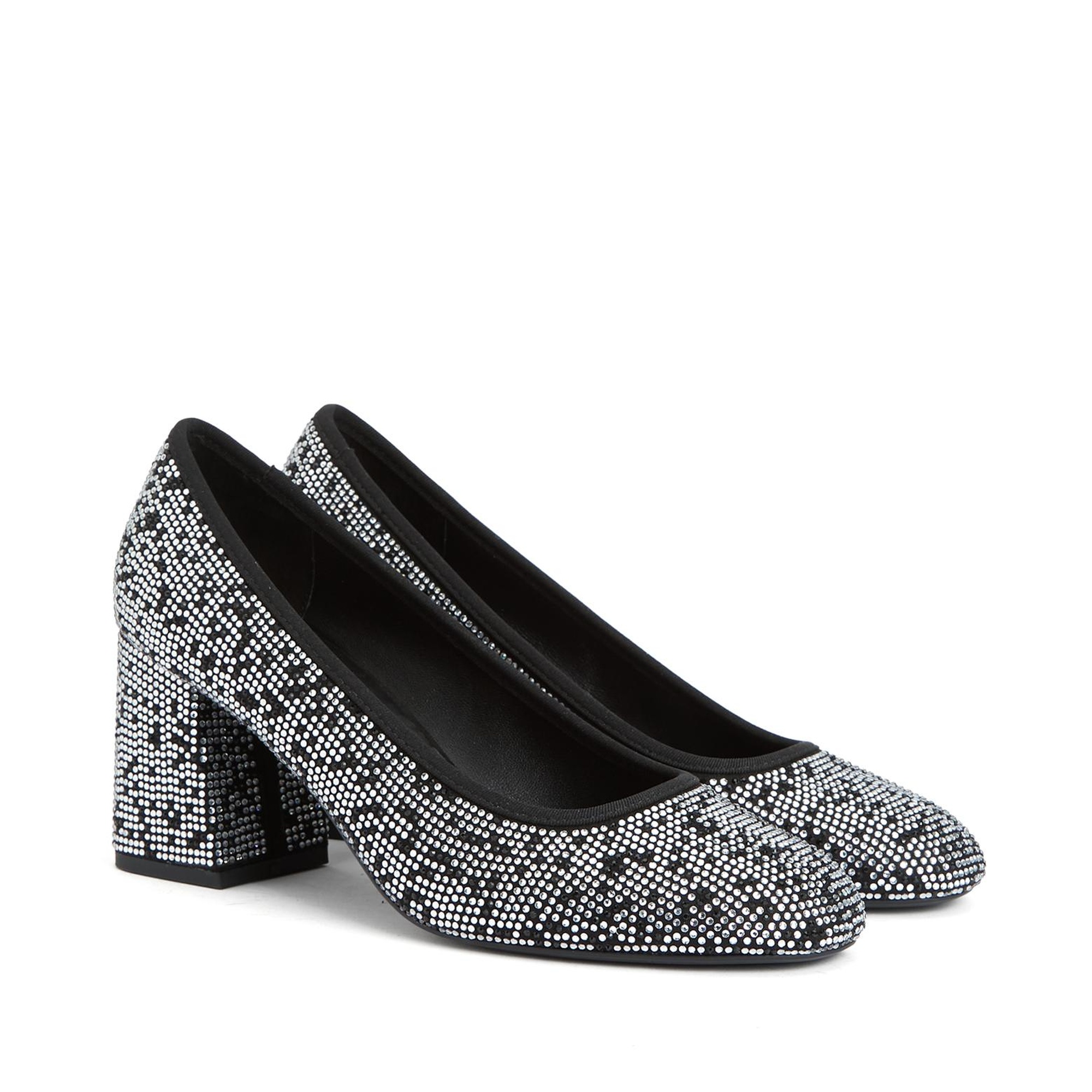 Divarese Kadın Silver Taşlı Topuklu Ayakkabı