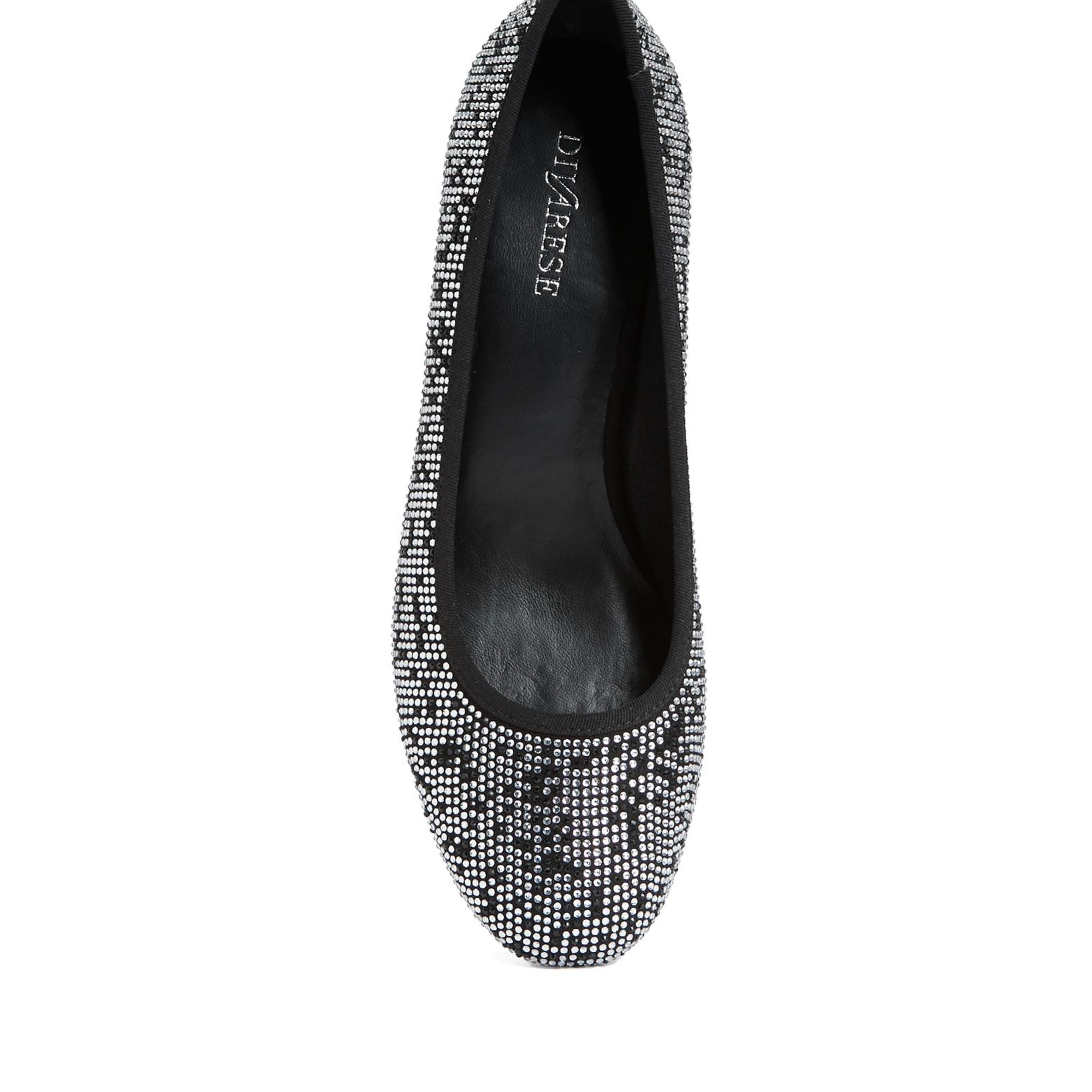 Divarese Kadın Silver Taşlı Topuklu Ayakkabı