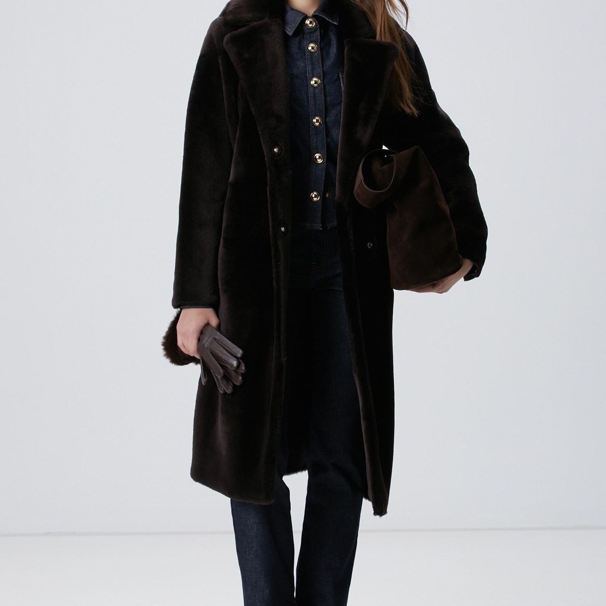 Network Kadın Lacivert Denim Ceket