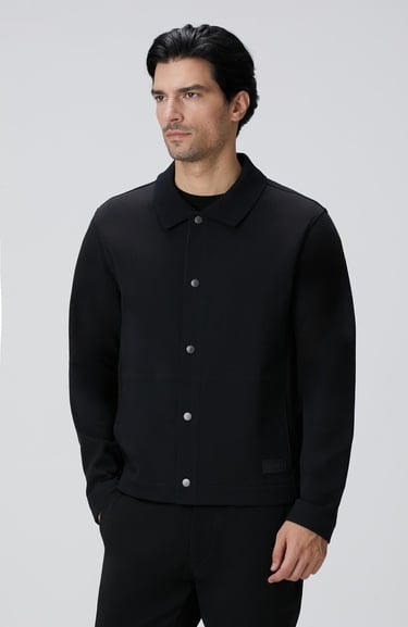  Network Erkek Siyah Dış Gömlek