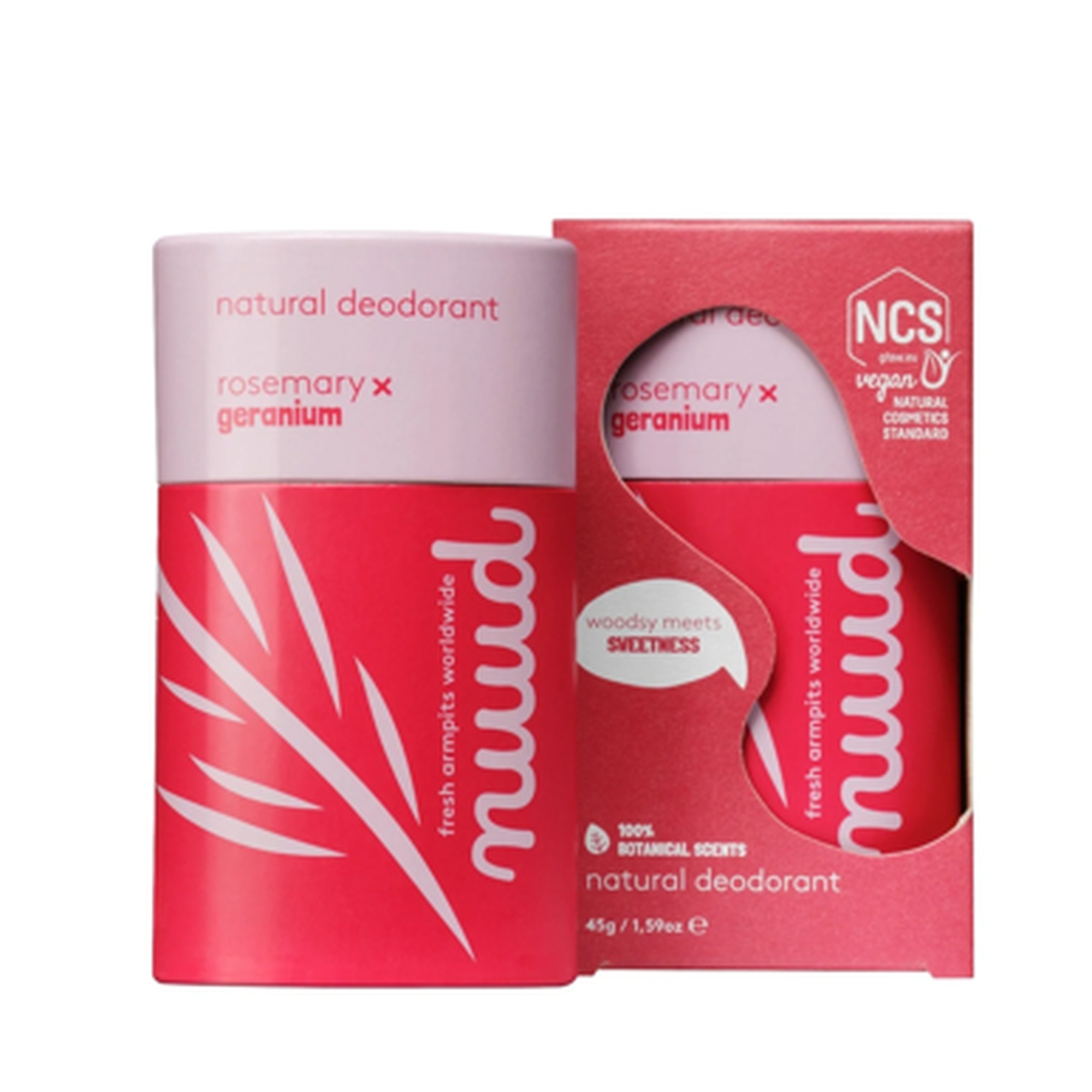 Nuud Rosemary x Geranium Stick 45g