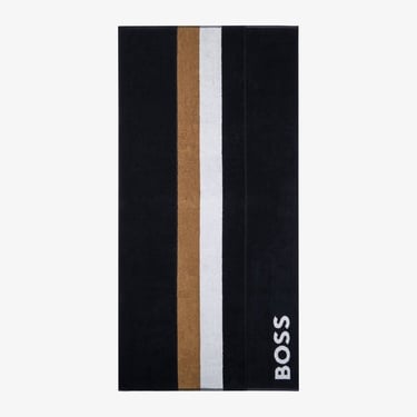  Boss Erkek Siyah Havlu