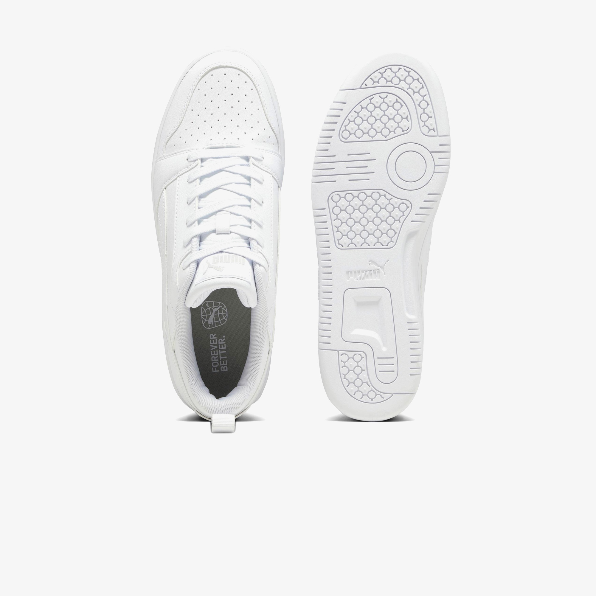 Puma Rebound V6 Low Unisex Beyaz Spor Ayakkabı