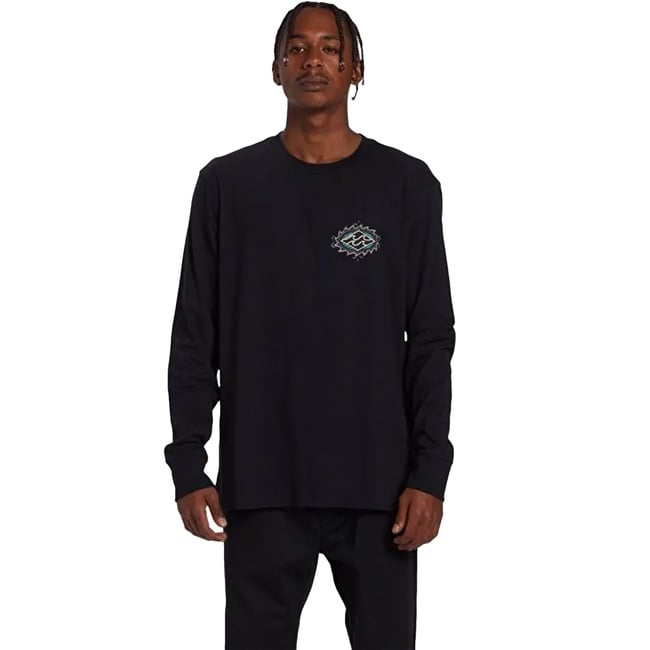  Billabong Crayon Wave Tees Erkek Siyah Tişört