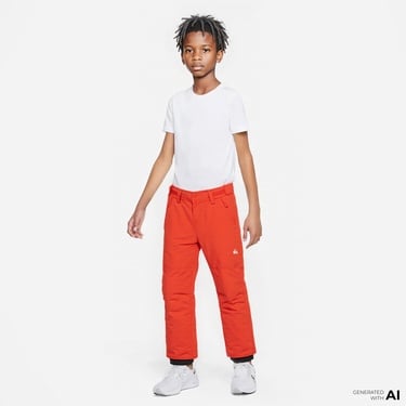  Quiksilver Estate Çocuk Turuncu Kayak Pantolonu