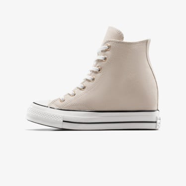  Converse Chuck 70 Wedge Kadın Bej Sneaker