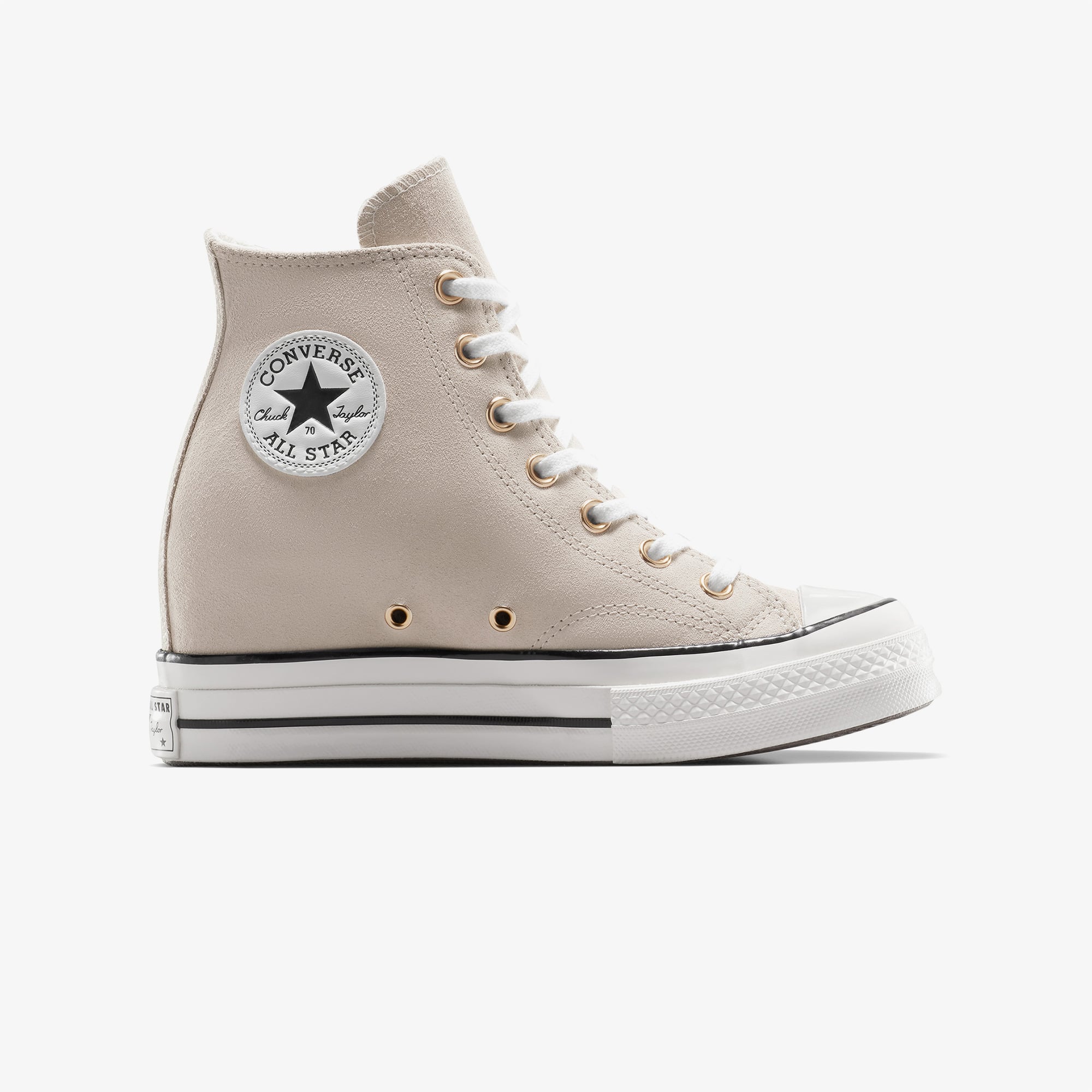  Converse Chuck 70 Wedge Kadın Bej Sneaker