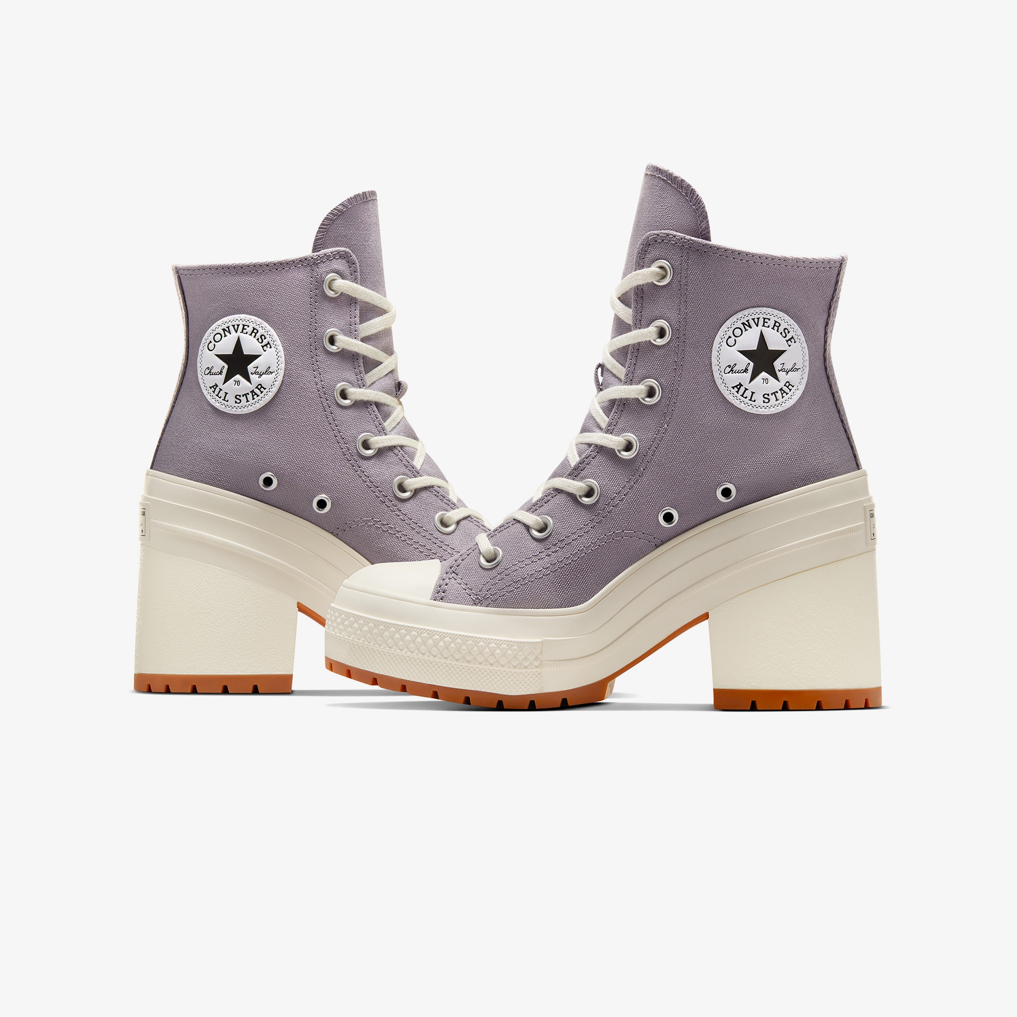 Converse Chuck 70De Luxe Heel Kadın Mor Sneaker