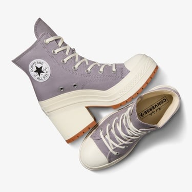  Converse Chuck 70De Luxe Heel Kadın Mor Sneaker