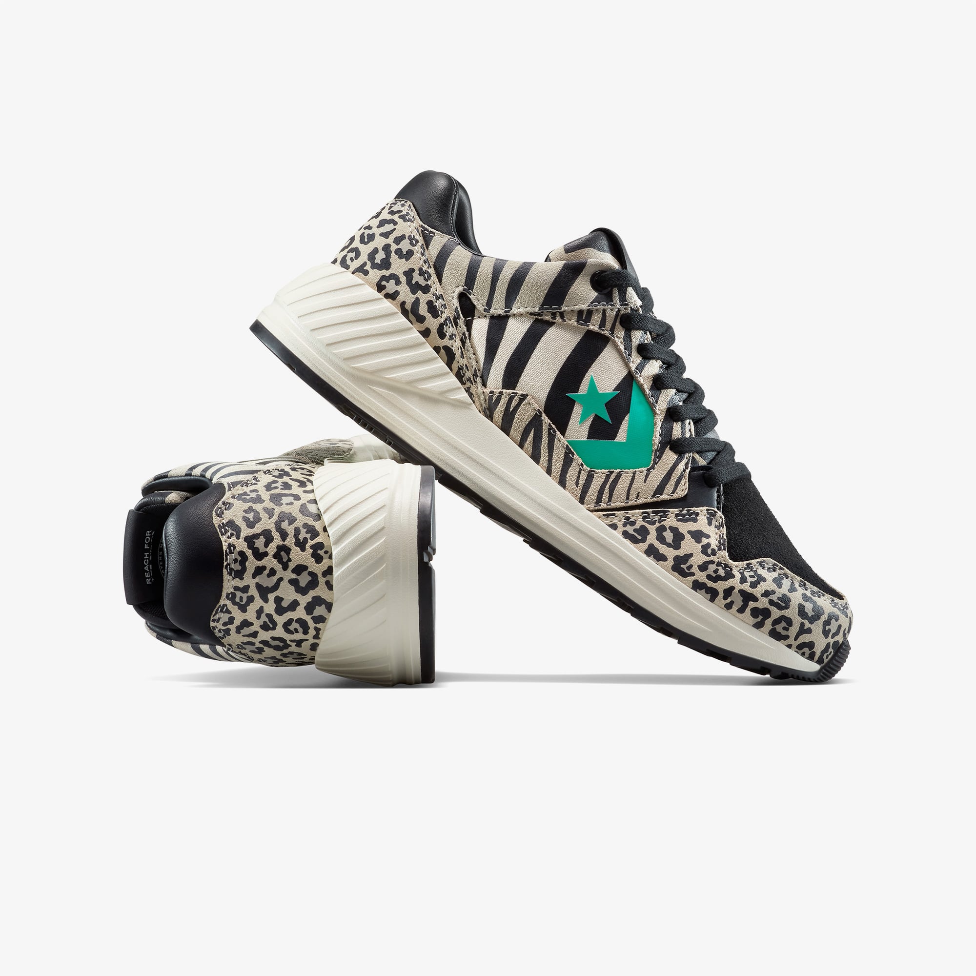 Converse Converse Siyah Wave Trainer Unisex Renkli Sneaker | FashFed Siyah - 6. görsel