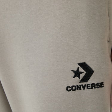 Converse Star Chevron Baskılı Erkek Oversize Fit Gri Eşofman Altı