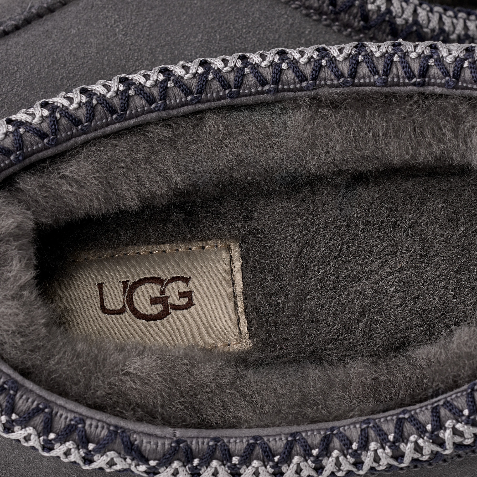 UGG Tasman II Erkek Koyu Gri Terlik