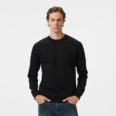  Nautica Erkek Siyah Classic Fit Sweatshirt