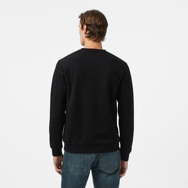  Nautica Erkek Siyah Classic Fit Sweatshirt