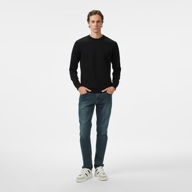  Nautica Erkek Siyah Classic Fit Sweatshirt
