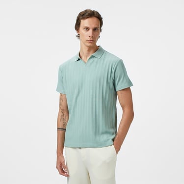  Nautica Erkek Yeşil Classic Fit Polo Yaka T-Shirt