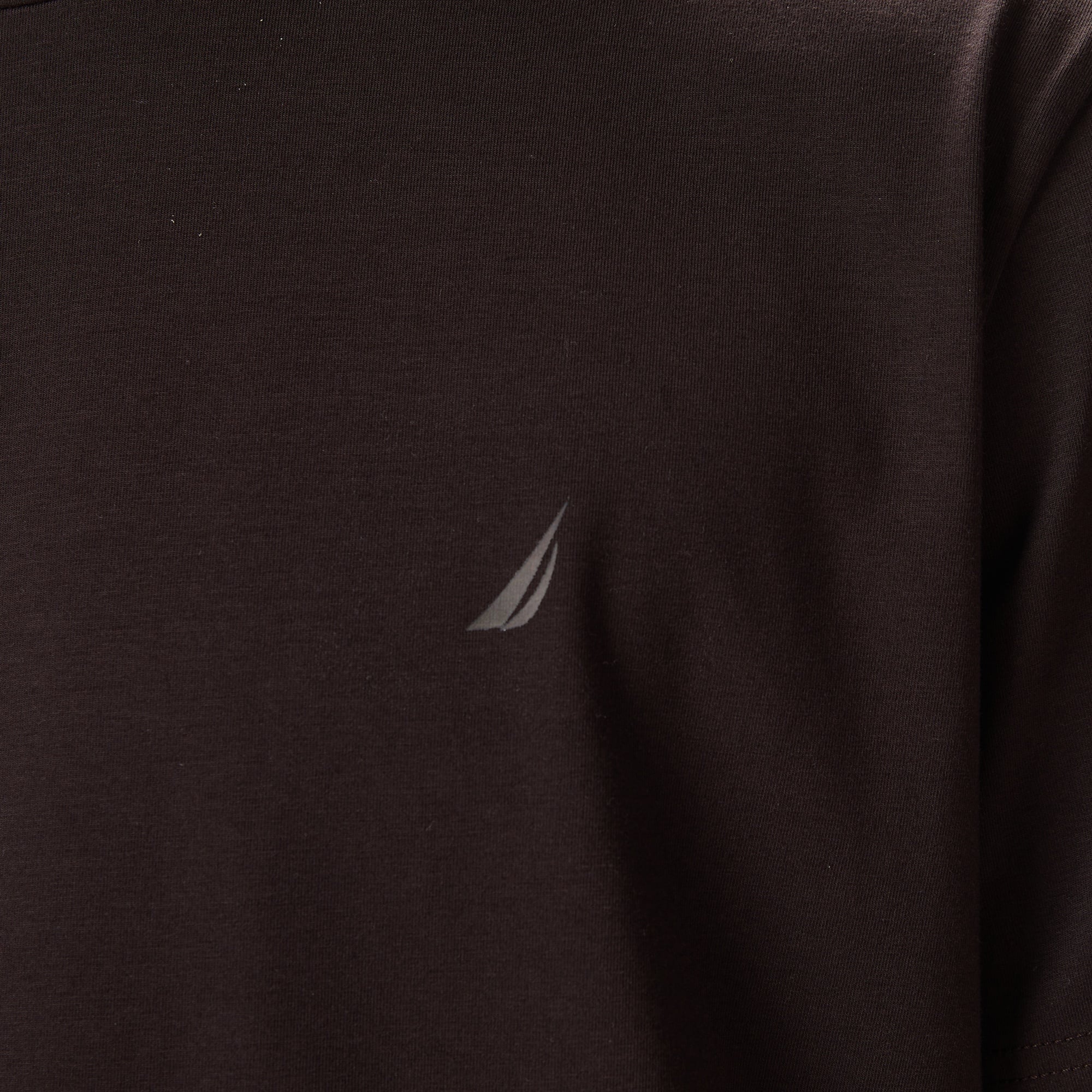 Nautica Erkek Kahverengi Classic Fit T-Shirt