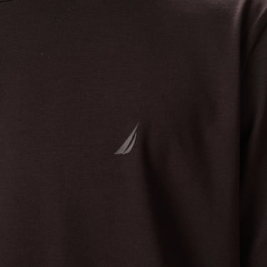  Nautica Erkek Kahverengi Classic Fit T-Shirt