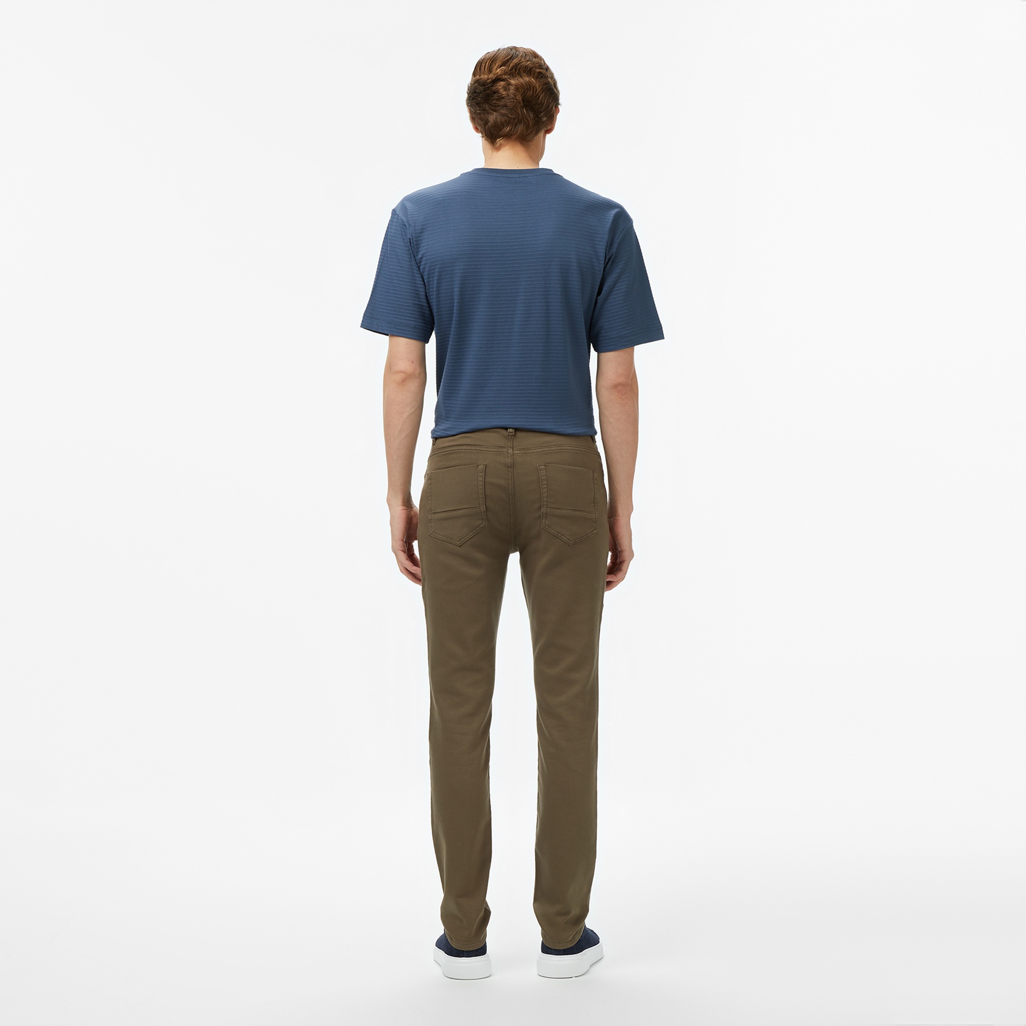 Nautica Erkek Kahverengi Slim Fit Pantolon