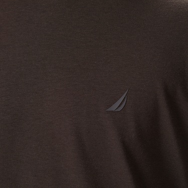  Nautica Erkek Kahverengi Regular Fit T-Shirt
