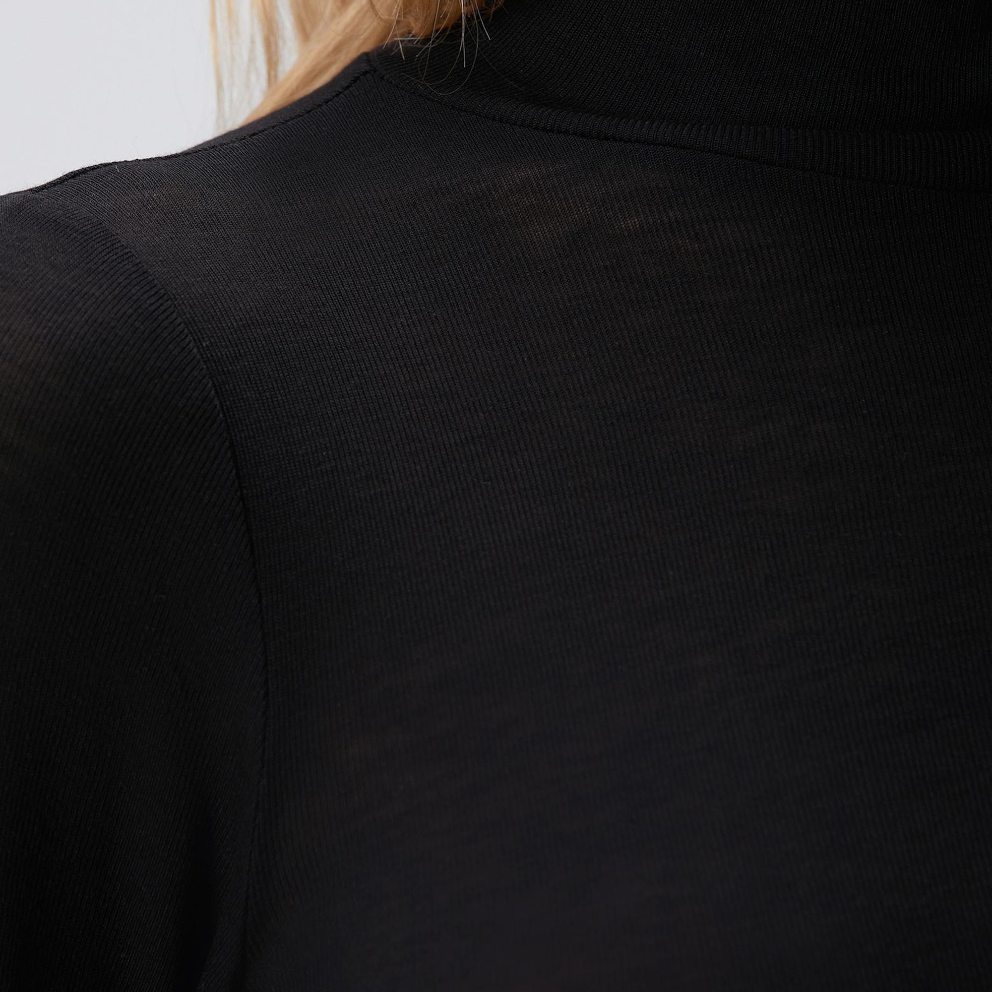 Network Kadın Siyah Yün Karışımlı Kazak