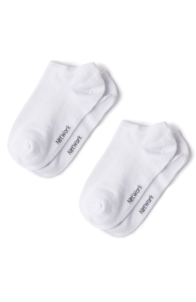  Network Kadın Beyaz 2li Bambu Çorap Seti