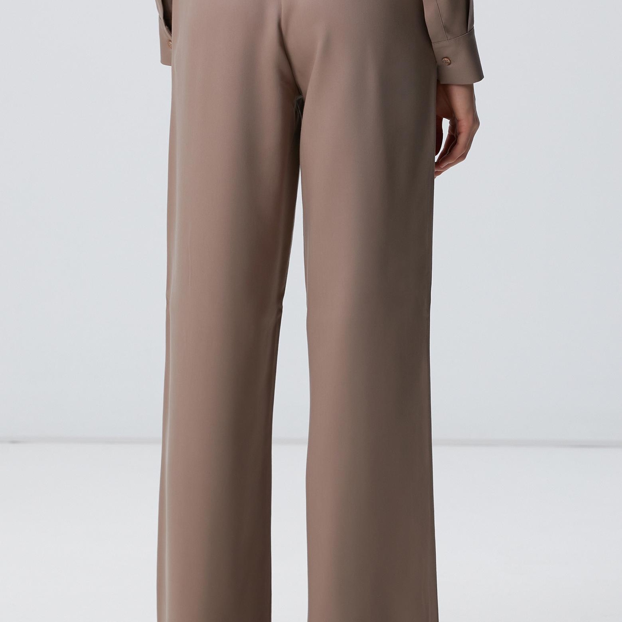 Network Kadın Vizon Palazzo Pantolon