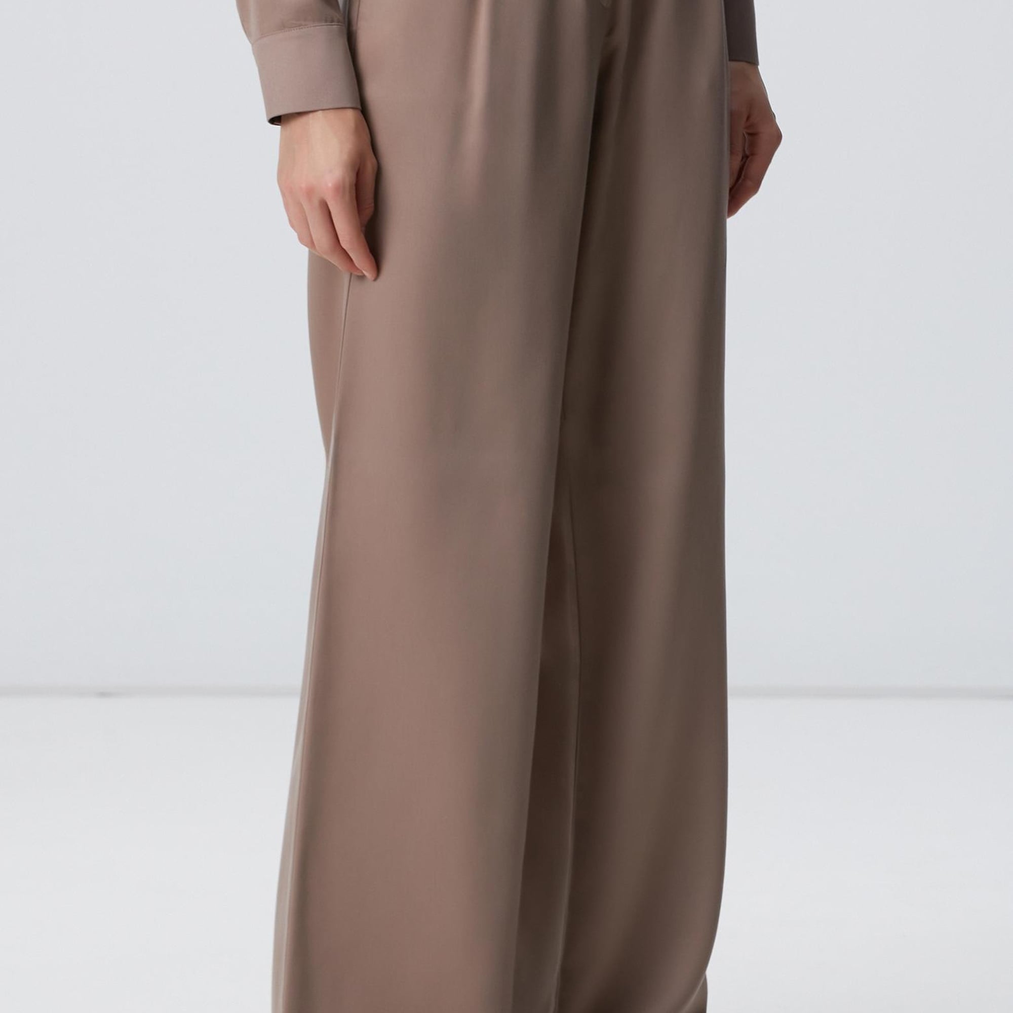 Network Kadın Vizon Palazzo Pantolon