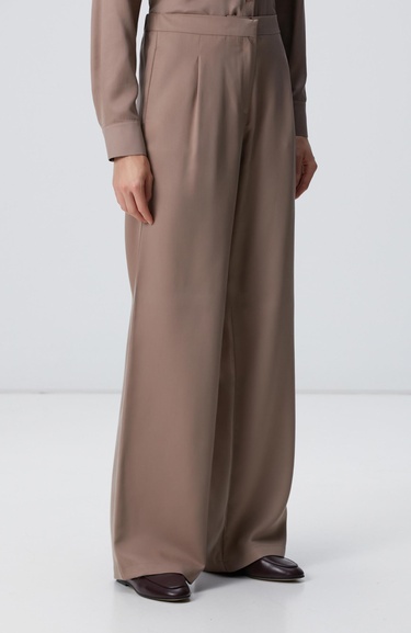  Network Kadın Vizon Palazzo Pantolon