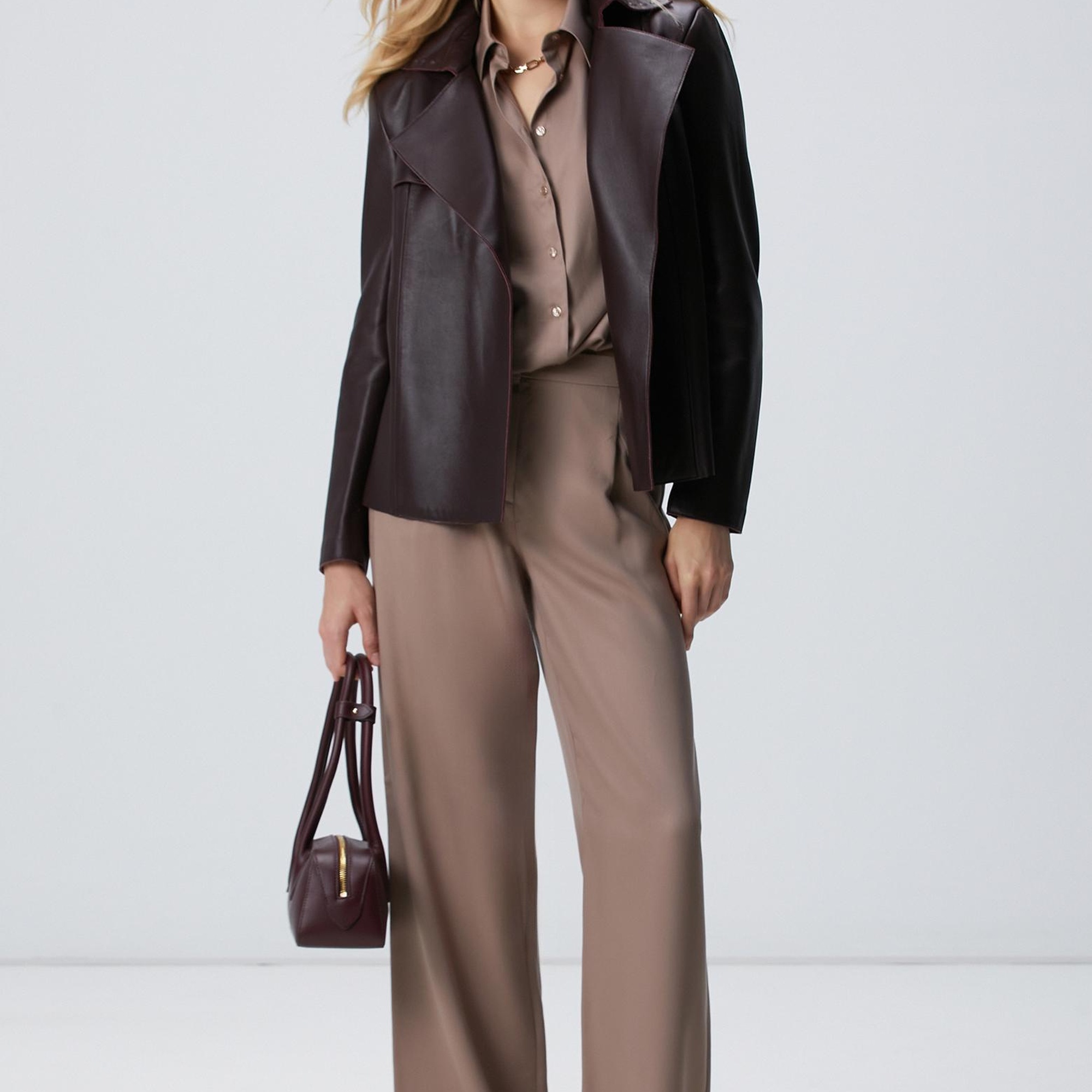 Network Kadın Vizon Palazzo Pantolon