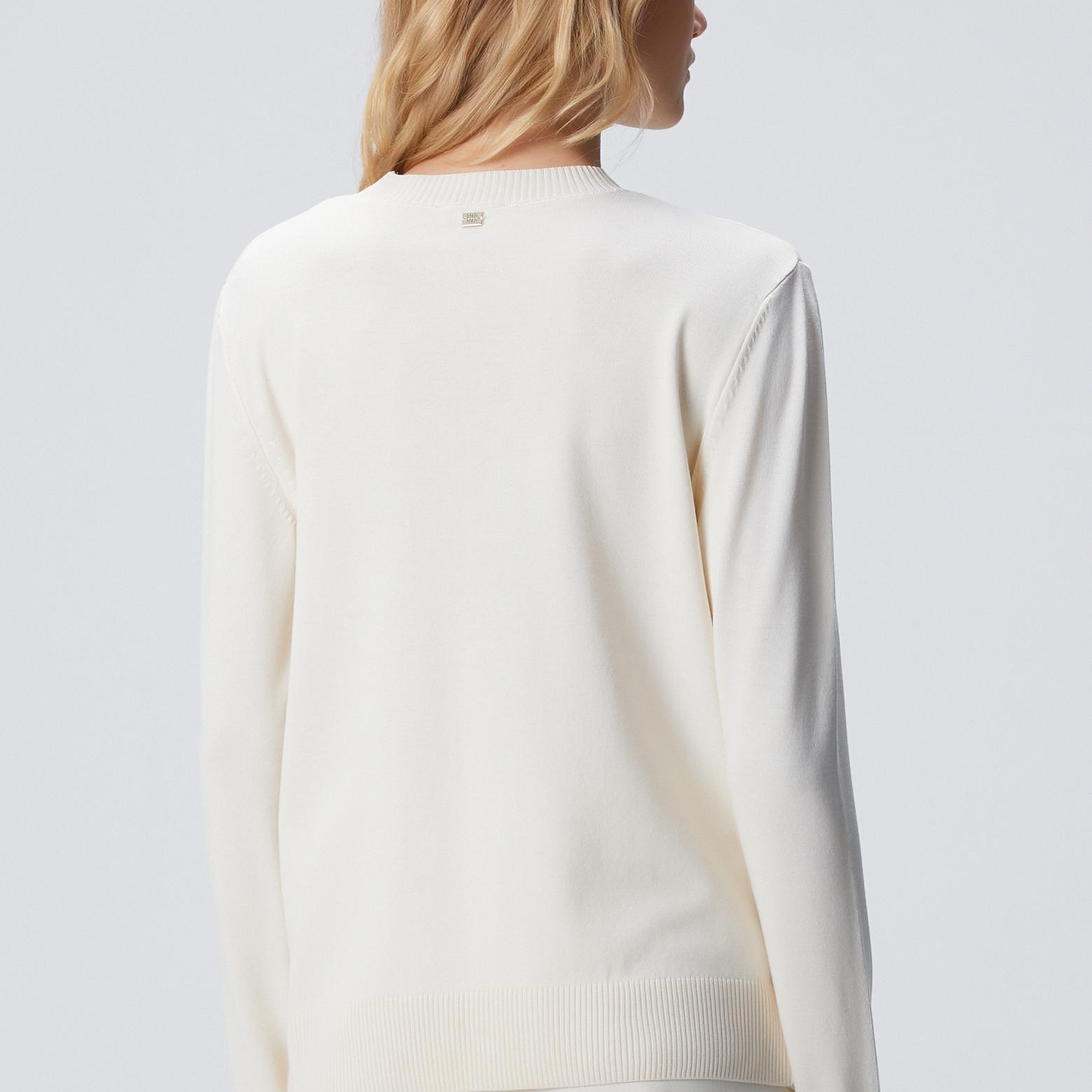 Network Kadın Kırıkbeyaz Basic Kazak