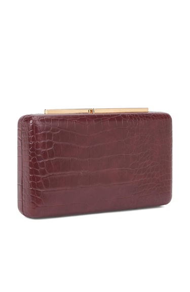  George Hogg Kadın Bordo Clutch