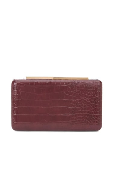  George Hogg Kadın Bordo Clutch