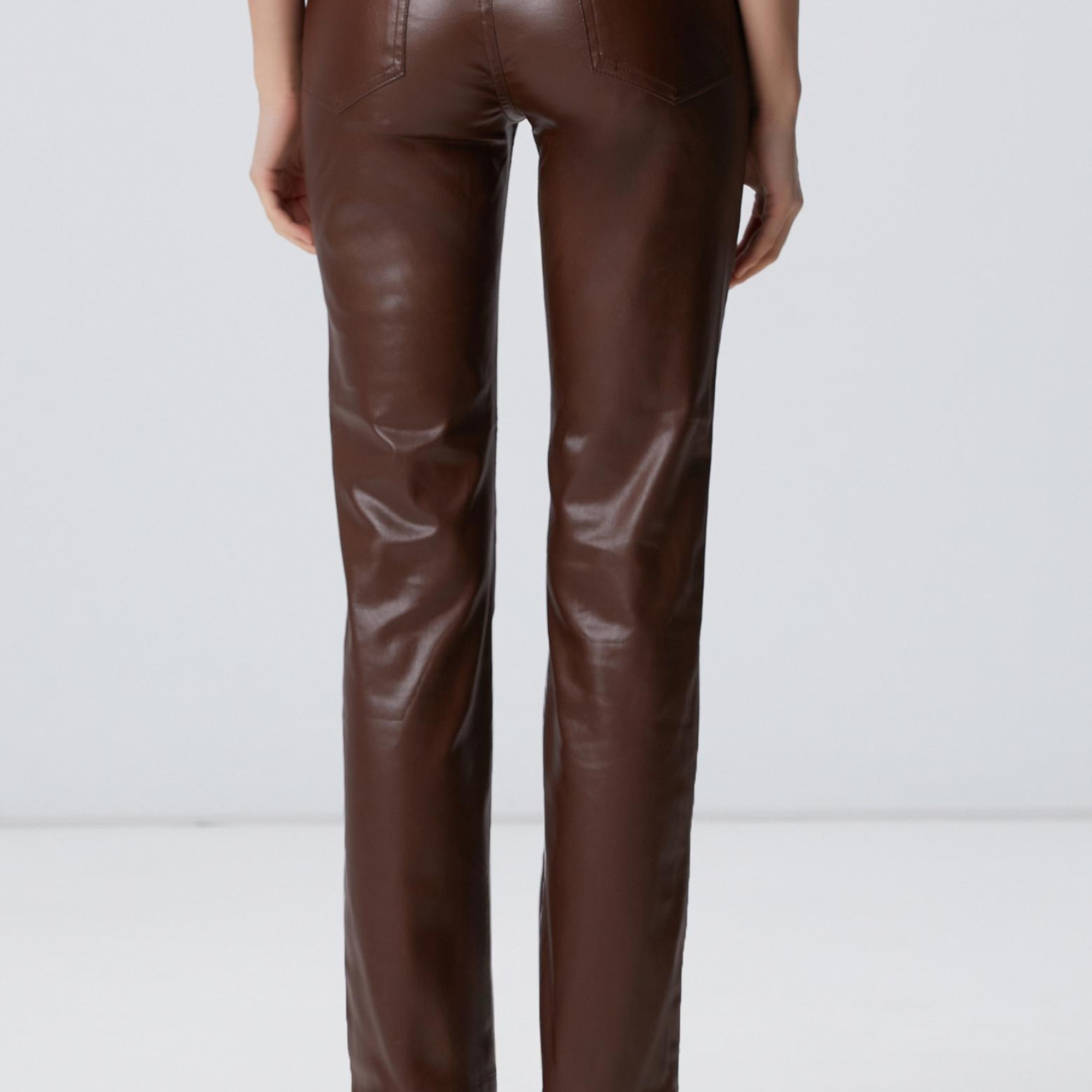 Network Kadın Kahverengi Kaplamalı Pantolon