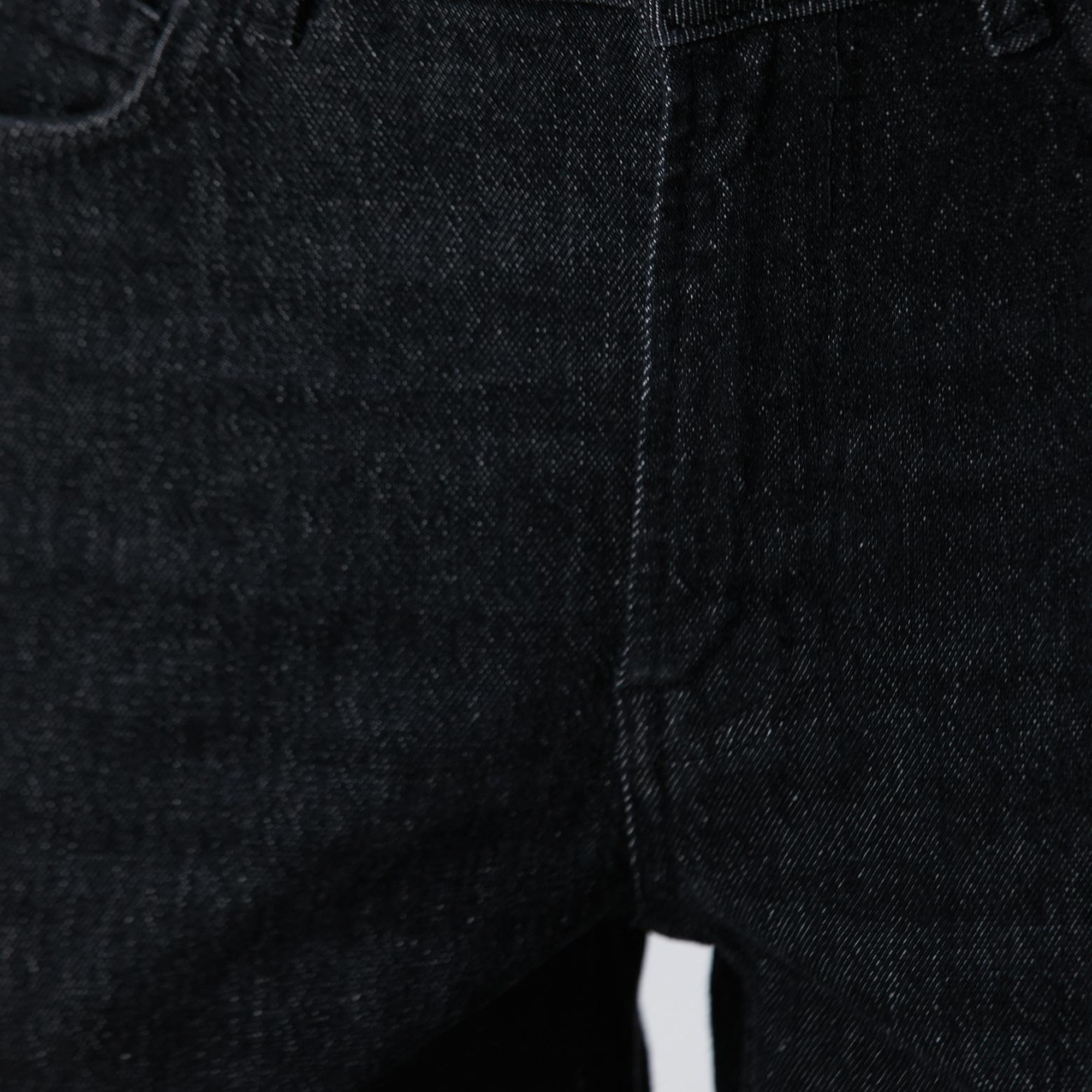 Network Kadın Siyah Mom Fit Denim Pantolon