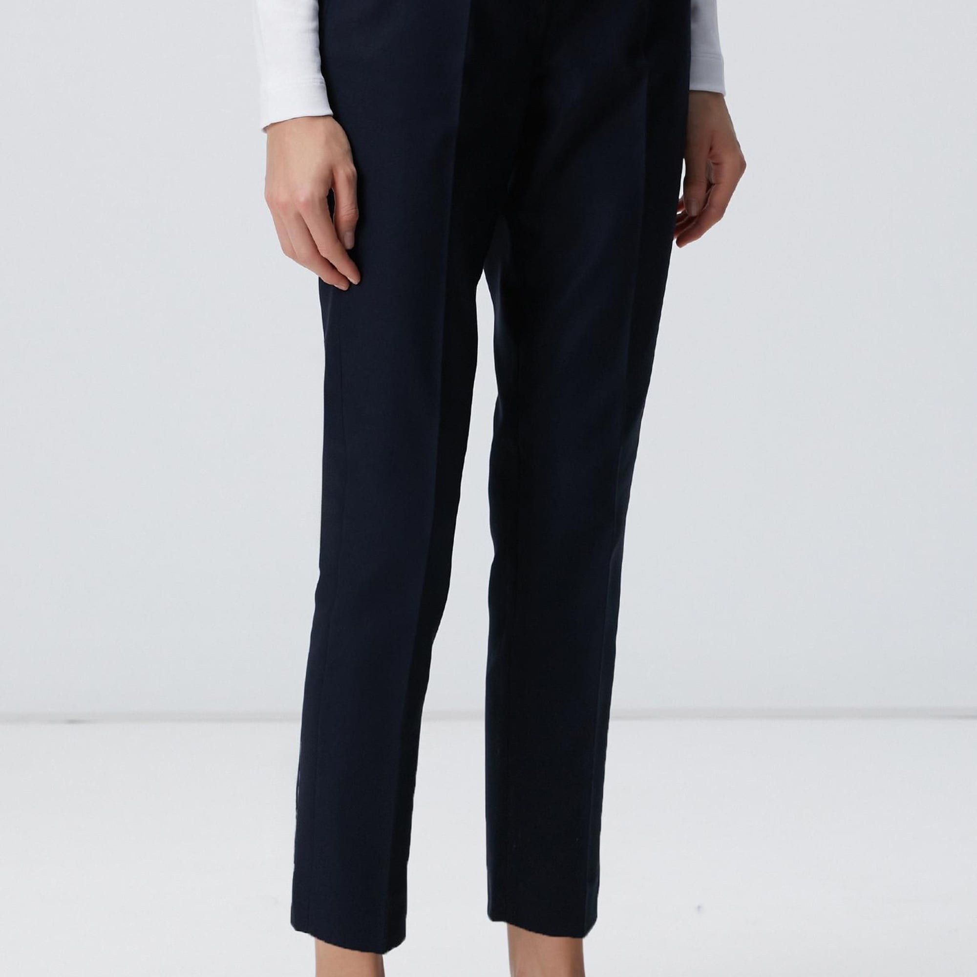 Network Kadın Lacivert Basic Skinny Pantolon