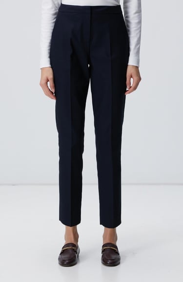  Network Kadın Lacivert Basic Skinny Pantolon