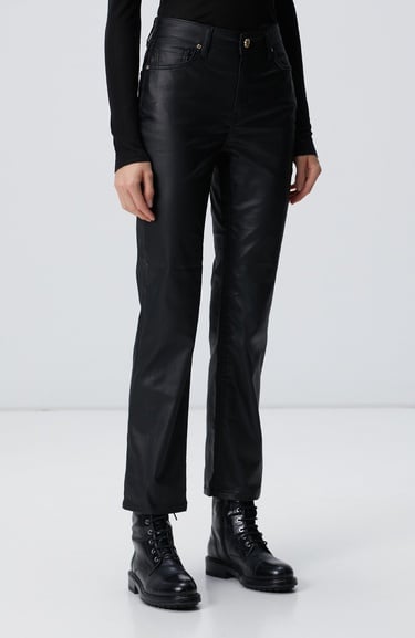  Network Kadın Siyah Kaplamalı Pantolon