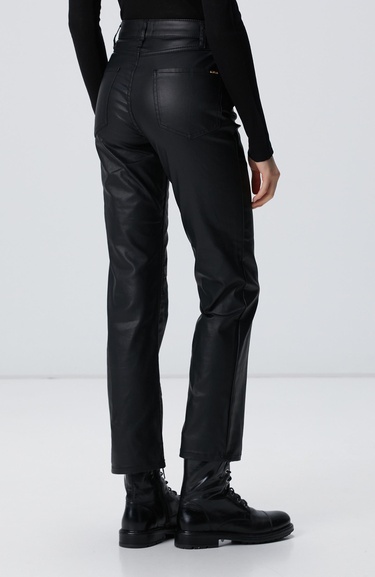  Network Kadın Siyah Kaplamalı Pantolon