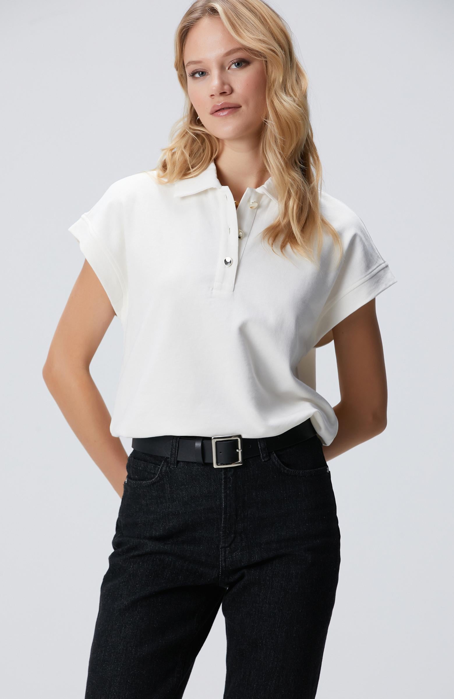  Network Kadın Kırıkbeyaz Sweatshirt