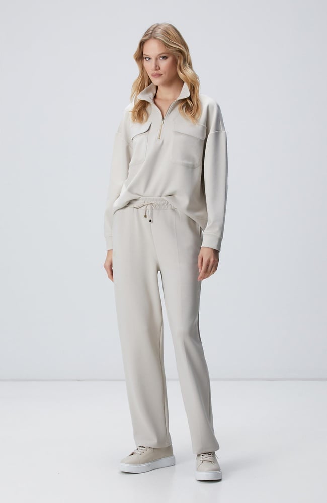  Network Kadın Taş Nervür Detaylı Eşofman