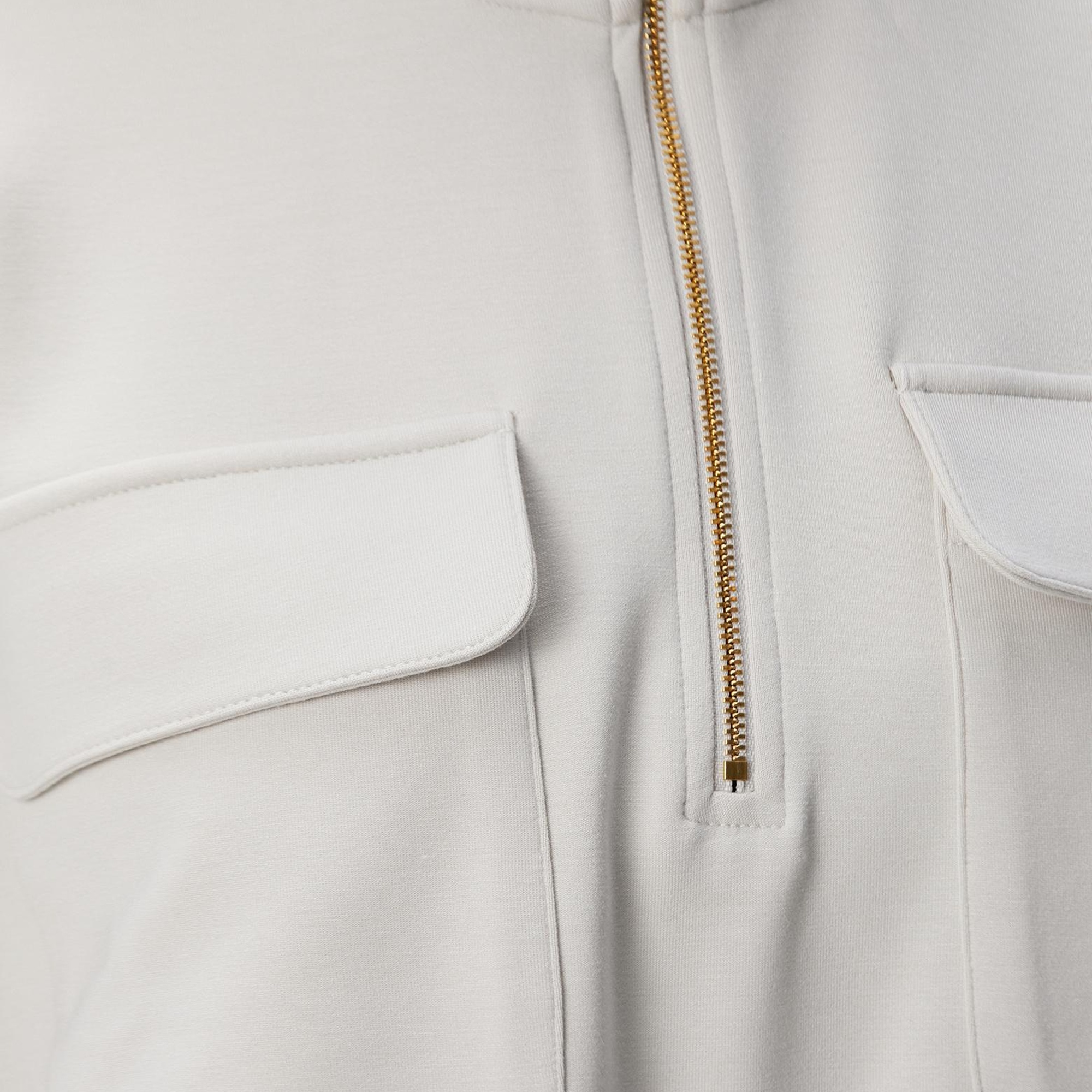 Network Kadın Taş Fermuarlı Sweatshirt