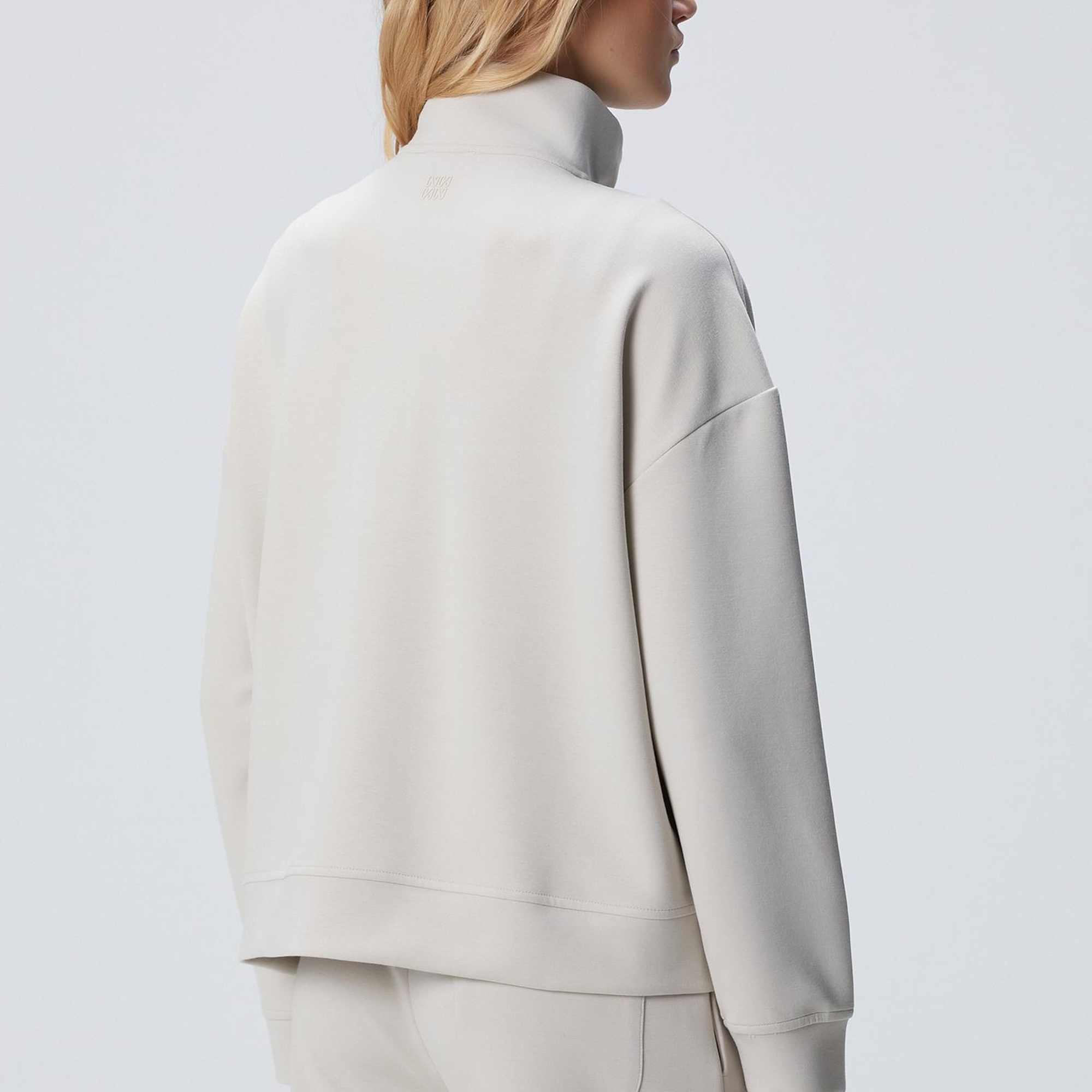 Network Kadın Taş Fermuarlı Sweatshirt