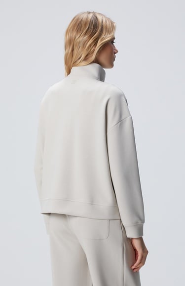  Network Kadın Taş Fermuarlı Sweatshirt