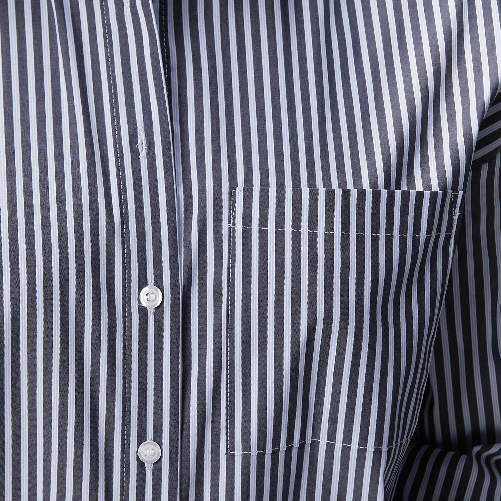 Network Kadın Lacivert Mavi Oversize Gömlek