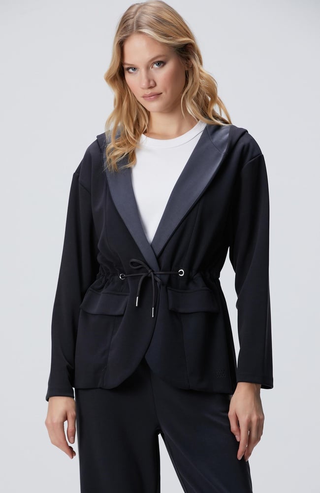  Network Kadın Siyah Antrasit Ceket