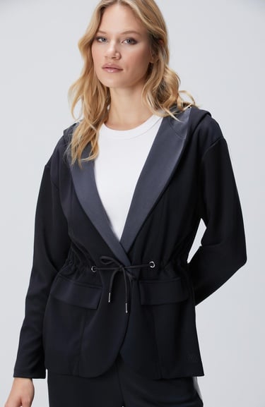  Network Kadın Siyah Antrasit Ceket