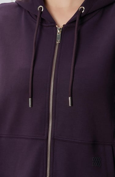  Network Kadın Mor Modal Karışımlı Sweatshirt