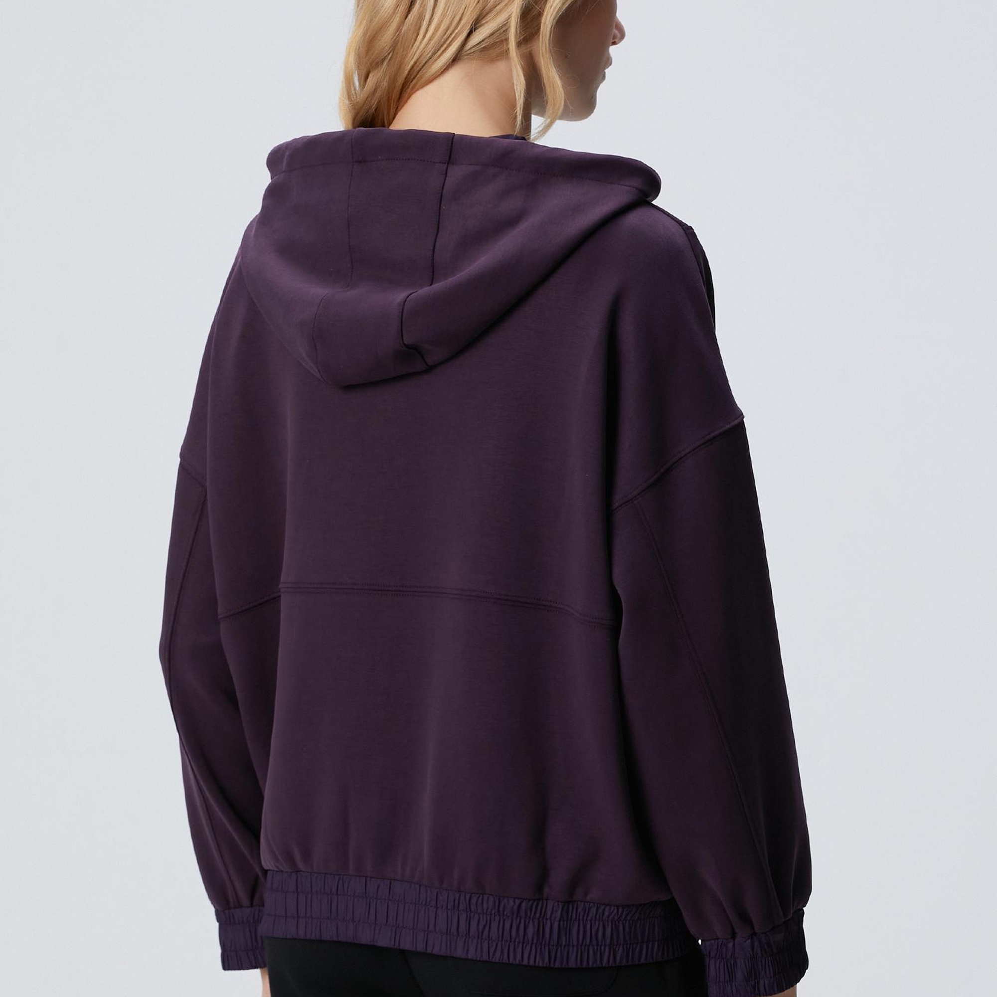 Network Kadın Mor Modal Karışımlı Sweatshirt