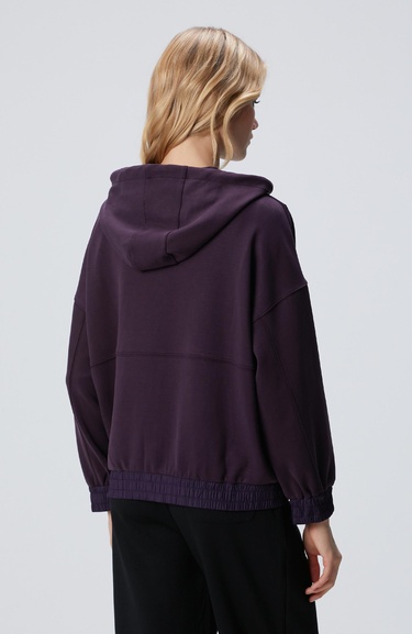  Network Kadın Mor Modal Karışımlı Sweatshirt